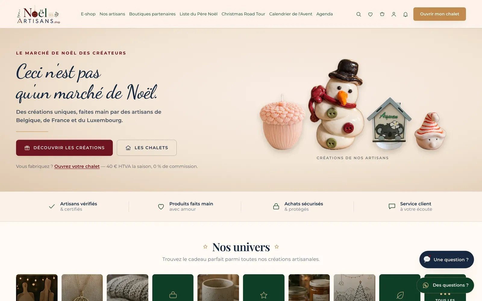 Capture de Noël des Artisans